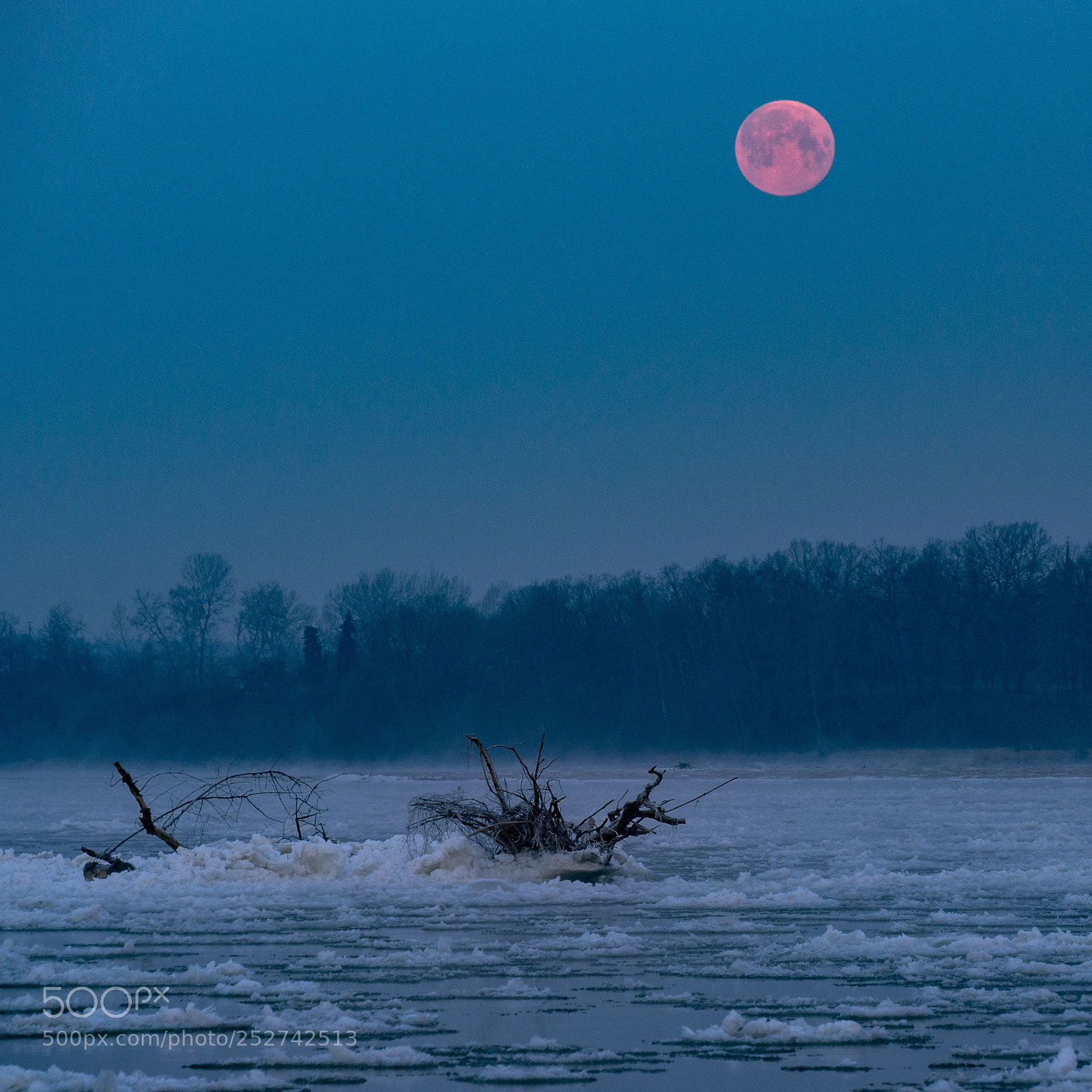 Olympus OM-D E-M10 II sample photo. Moonset photography