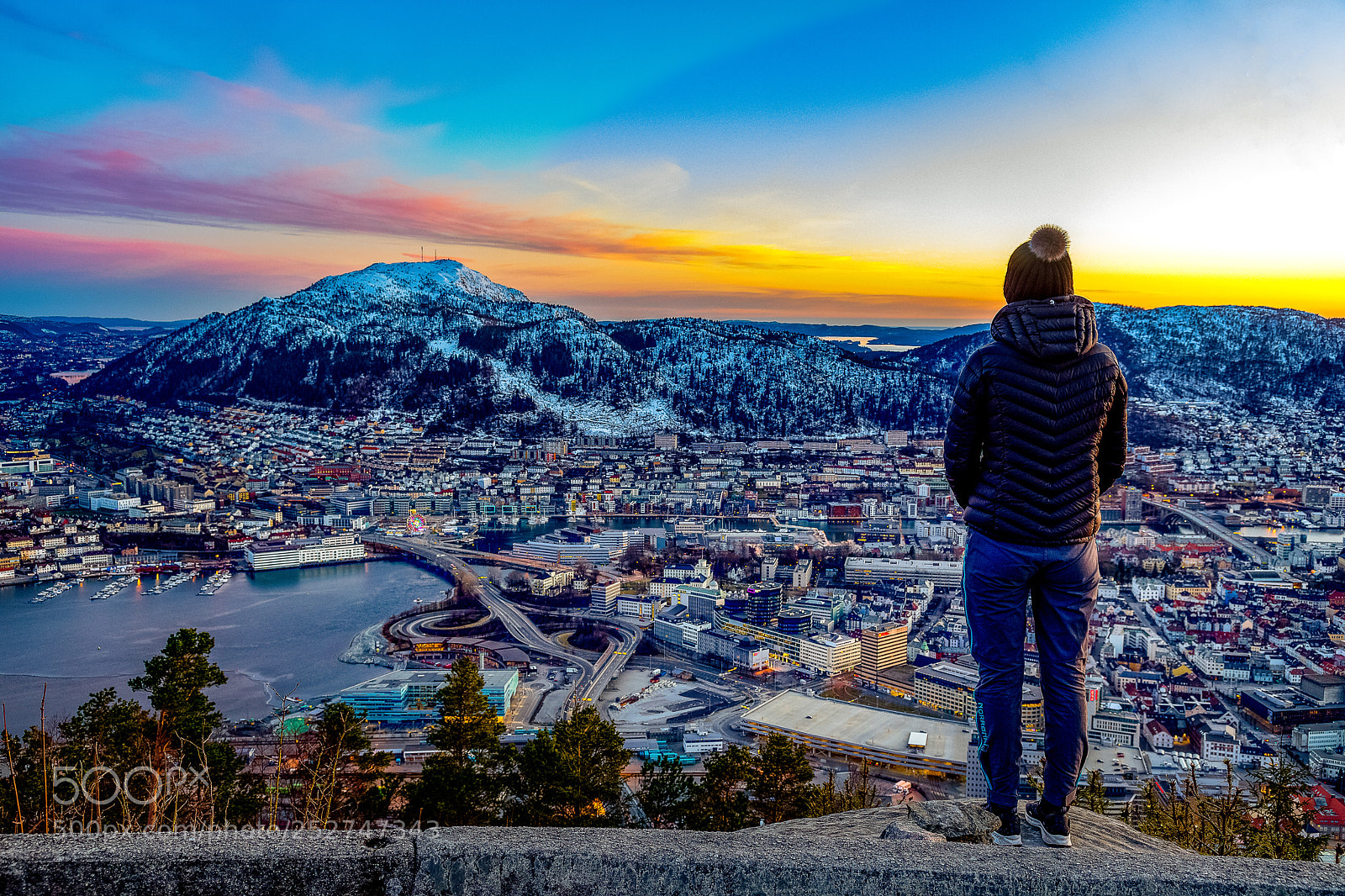 Canon EOS 6D Mark II sample photo. Bergen from another view photography