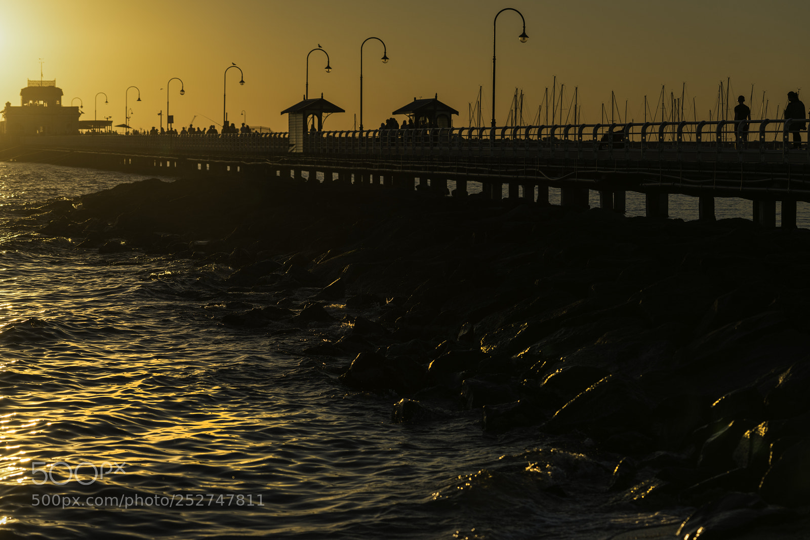 Sony a7R II sample photo. St kilda pier at photography