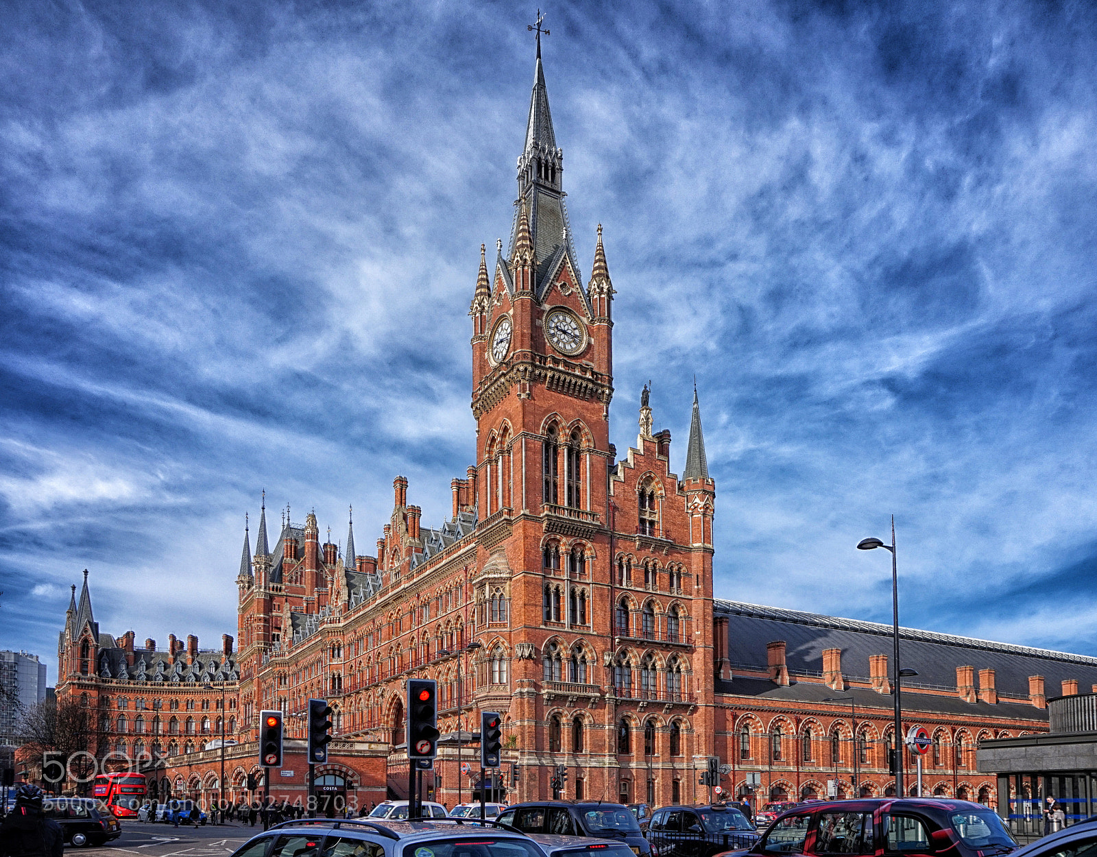 Sony Alpha a5000 (ILCE 5000) sample photo. St. pancras railway station photography