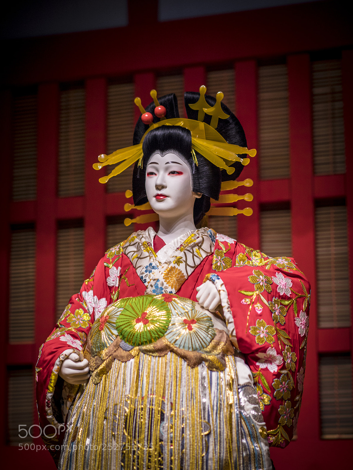 Nikon D5 sample photo. Oiran doll photography