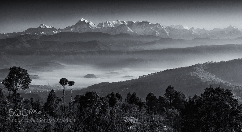 Nikon D7000 sample photo. Kausani landscape 2 photography