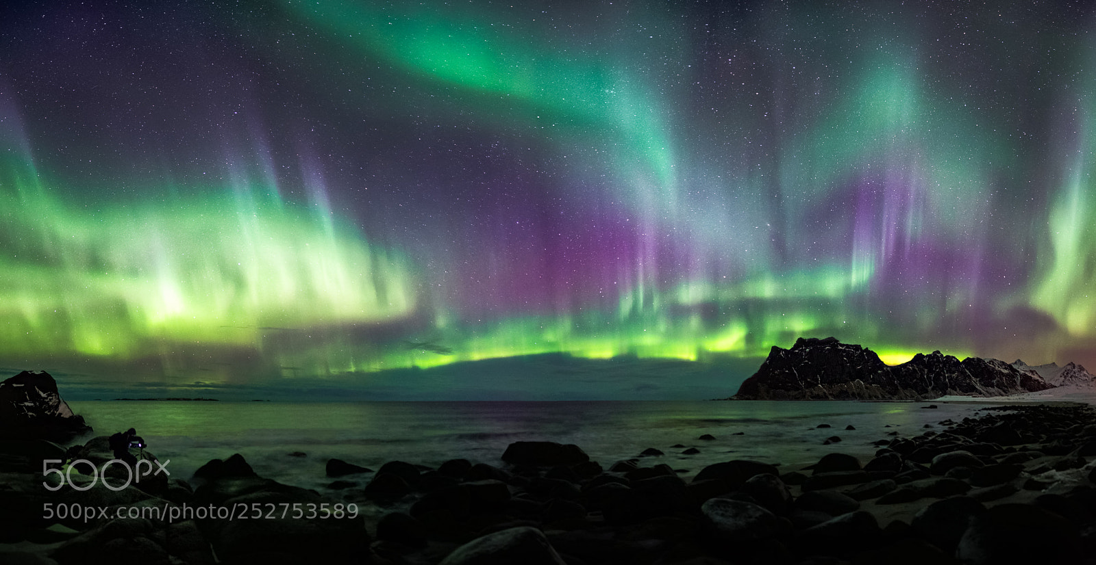 Sony a7S sample photo. Northernlight explosion photography