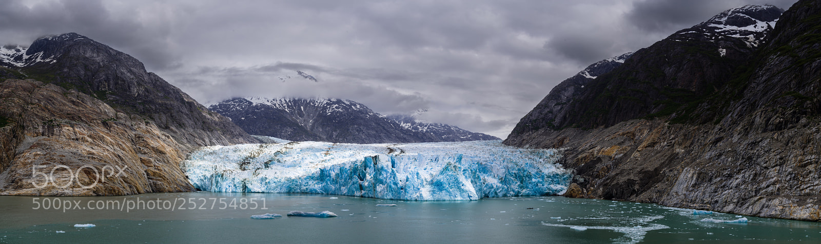 Pentax K-1 sample photo. Endicott glacier photography