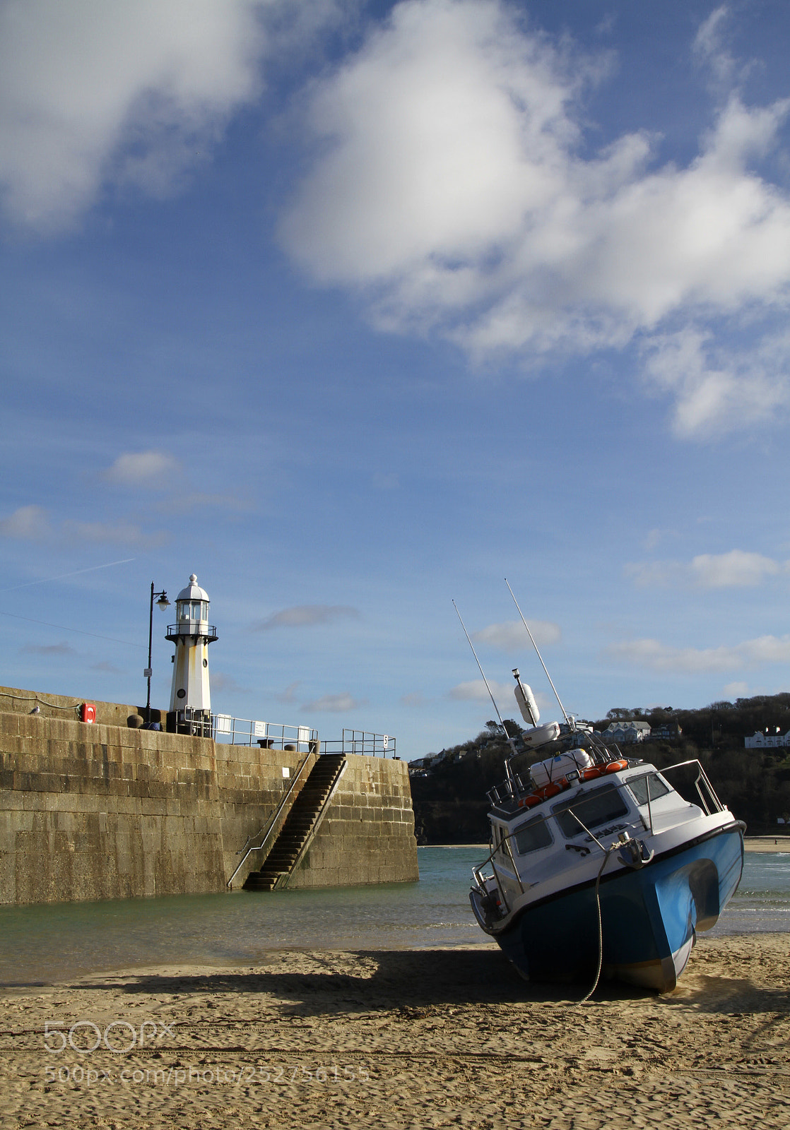 Canon EOS 7D sample photo. St ives harbour photography