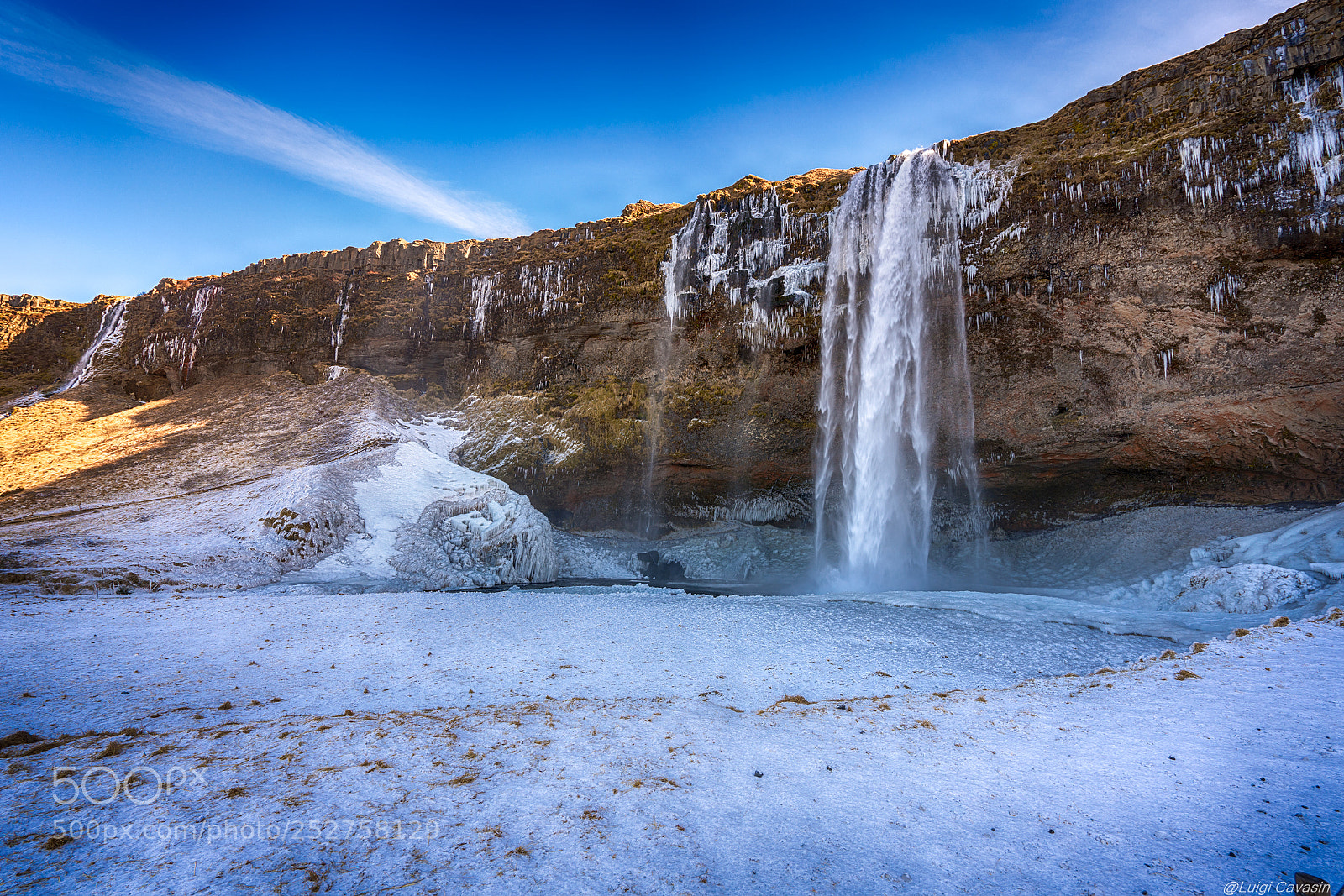 Sony a7R III sample photo. Seljalandsfoss waterfall photography