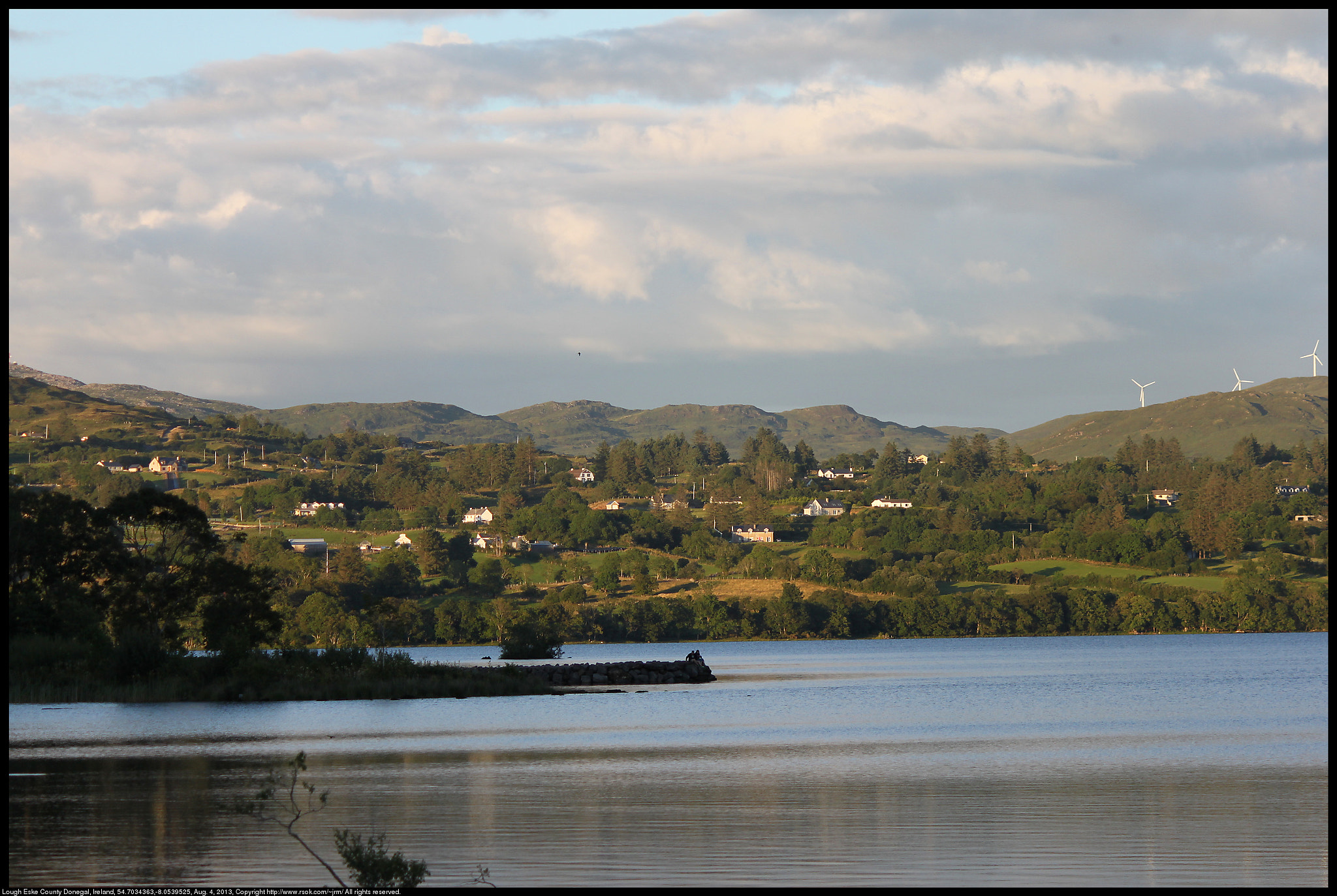 Canon EF-S 55-250mm F4-5.6 IS sample photo. Lough eske, donegal, ie photography