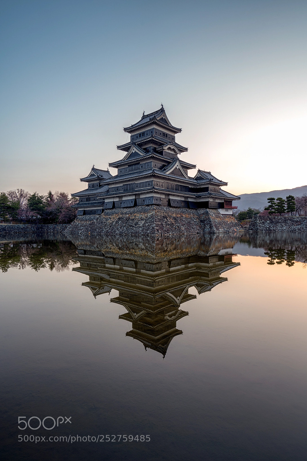 Sony a7R III sample photo. Matsumoto castle photography