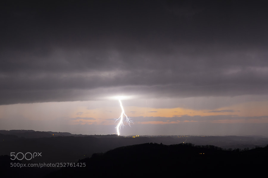 Nikon D7200 sample photo. Thunderstorm photography