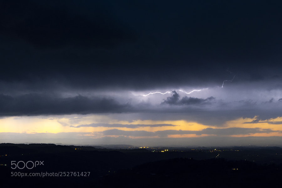 Nikon D7200 sample photo. Thunderstorm photography
