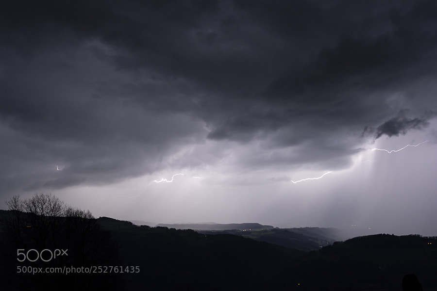 Nikon D7200 sample photo. Thunderstorm photography