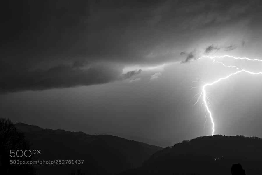 Nikon D7200 sample photo. Thunderstorm photography
