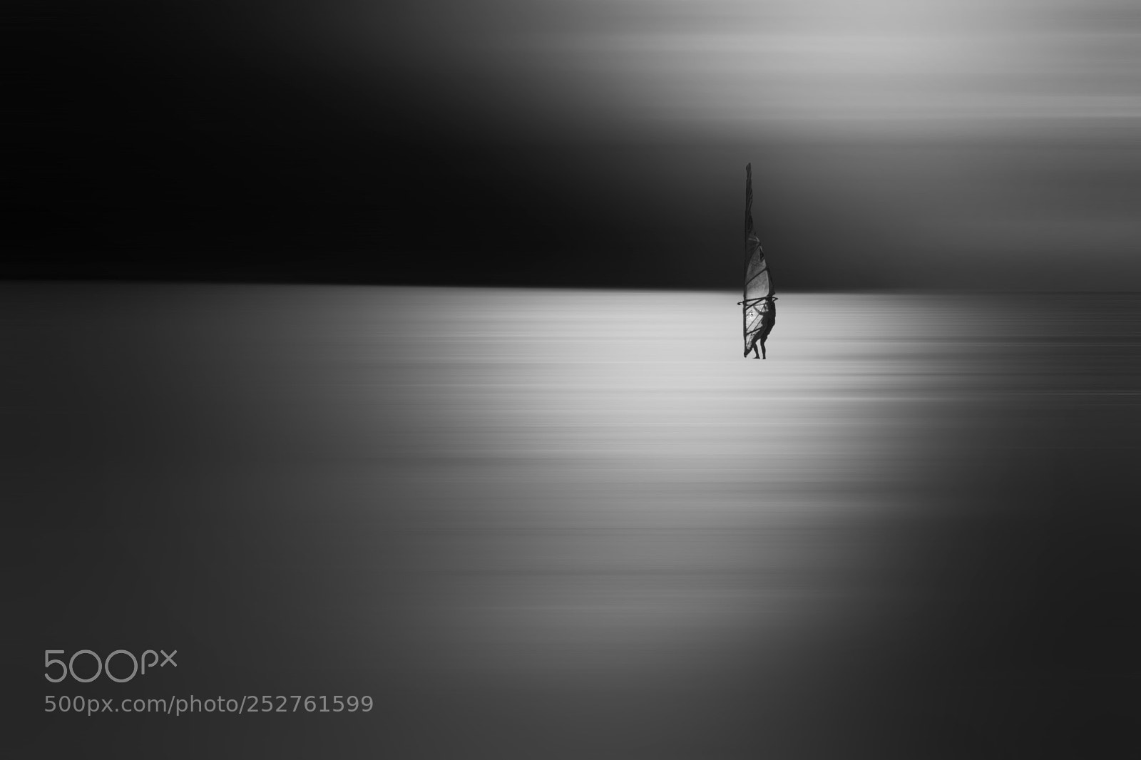 Nikon D7100 sample photo. Lake garda -sailboarder photography