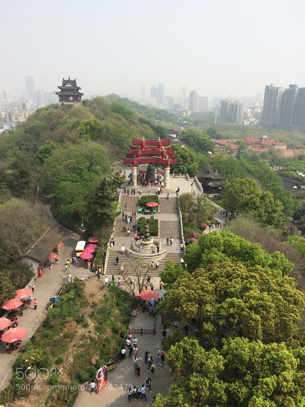 Apple iPhone 5s sample photo. Yellowcranetower park photography