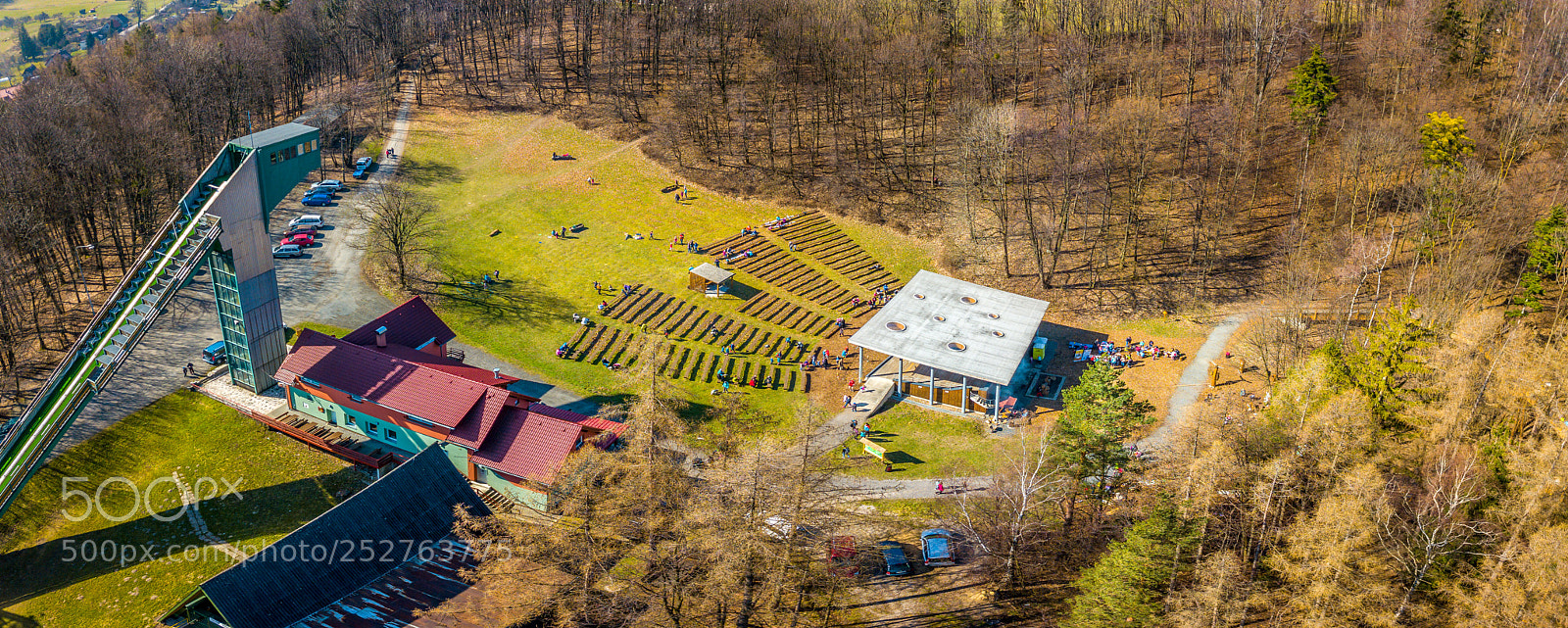 DJI FC220 sample photo. Amfiteatr na horeckach photography