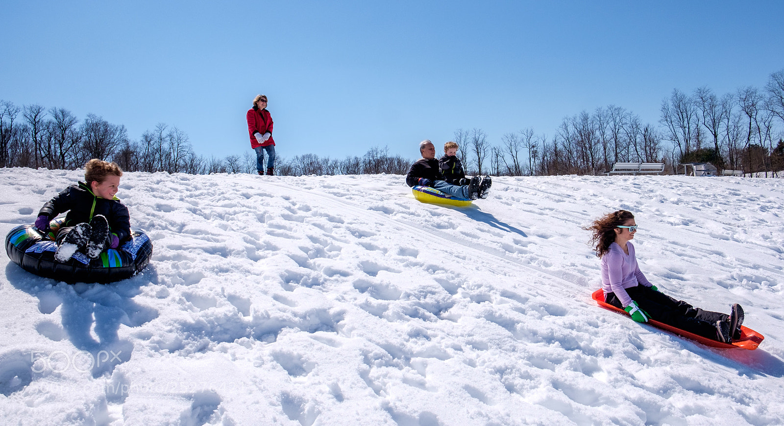 Fujifilm X-T1 sample photo. Sled photography