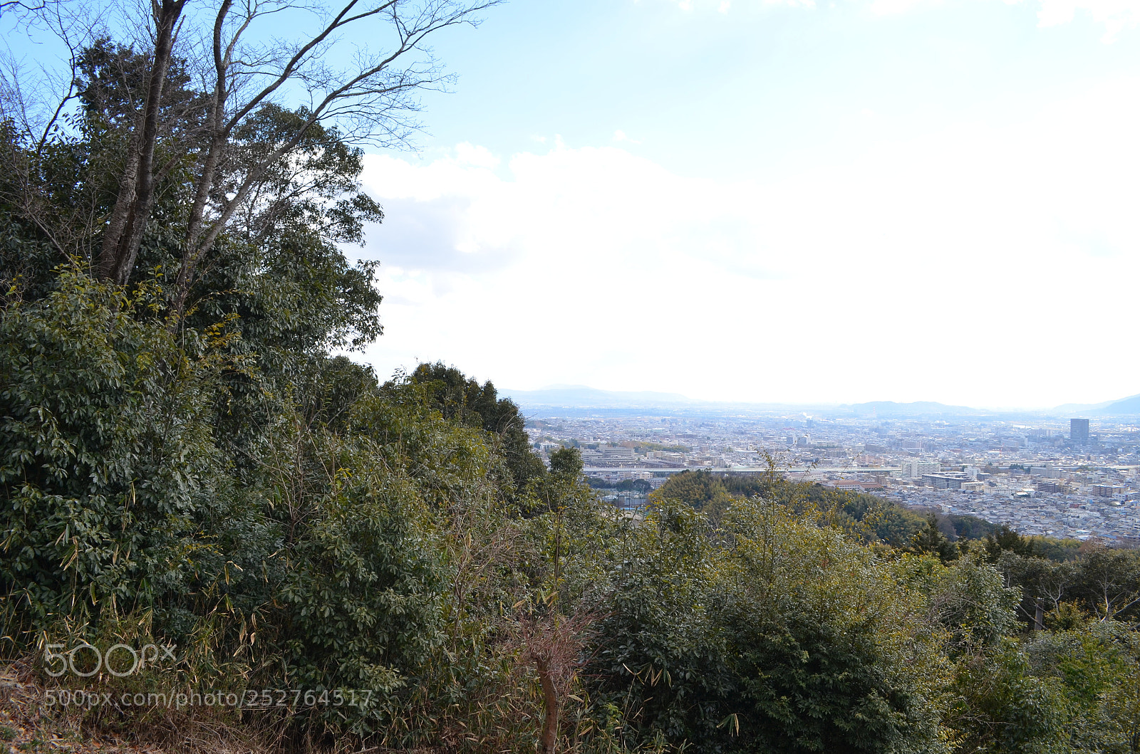 Nikon D5100 sample photo. Overlooking kyoto photography