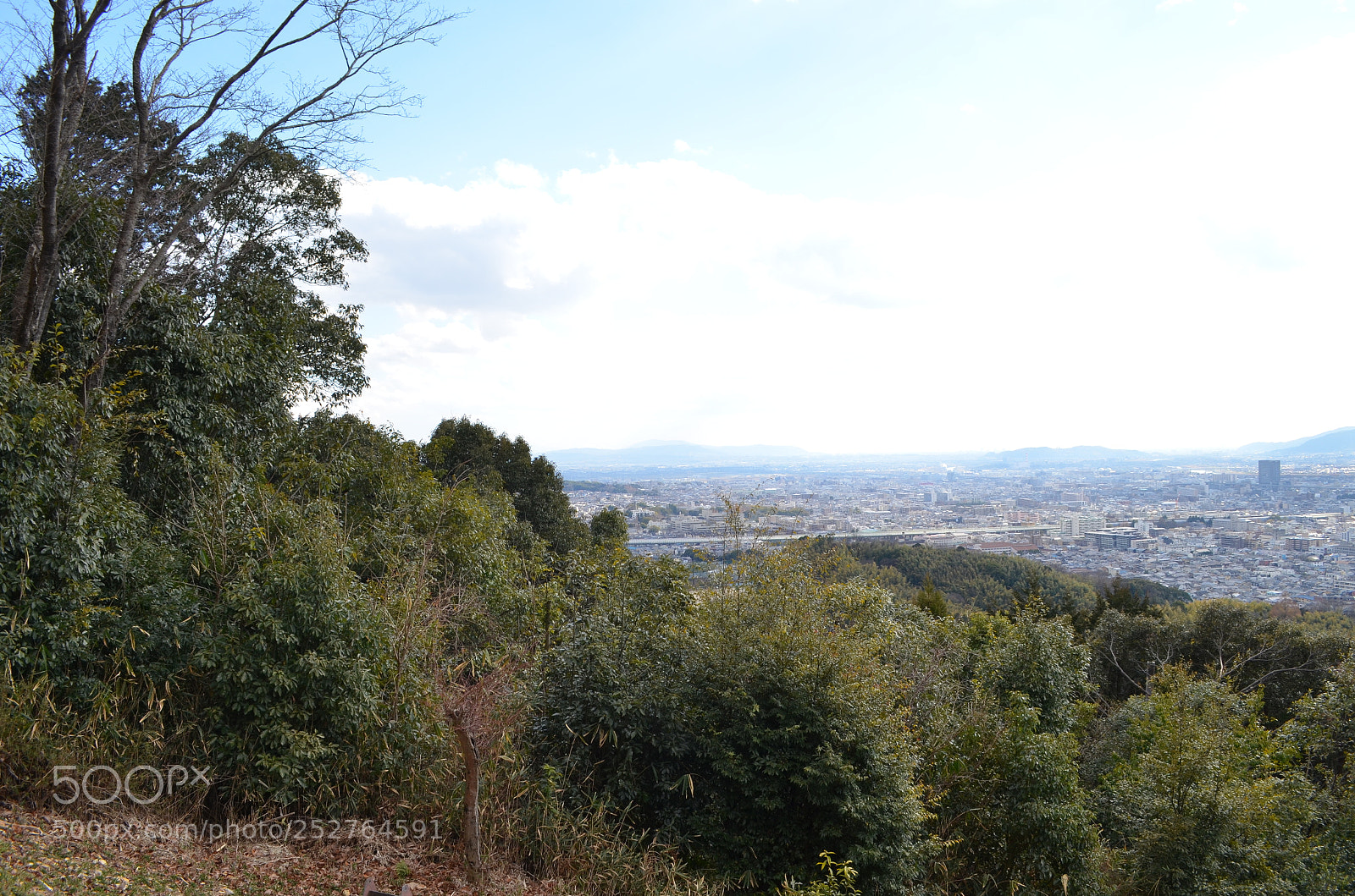 Nikon D5100 sample photo. Overlooking kyoto photography