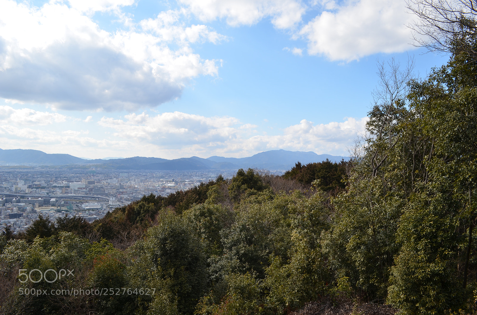 Nikon D5100 sample photo. Overlooking kyoto photography