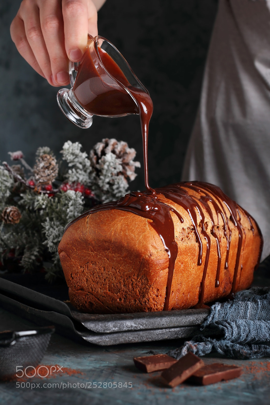 Canon EOS 60D sample photo. Homemade chocolate bread with photography
