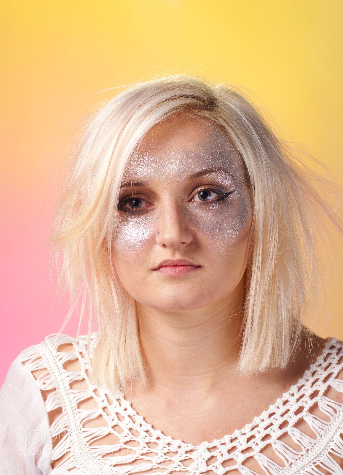Nikon D3300 sample photo. Hannah in the studio. 2015. photography