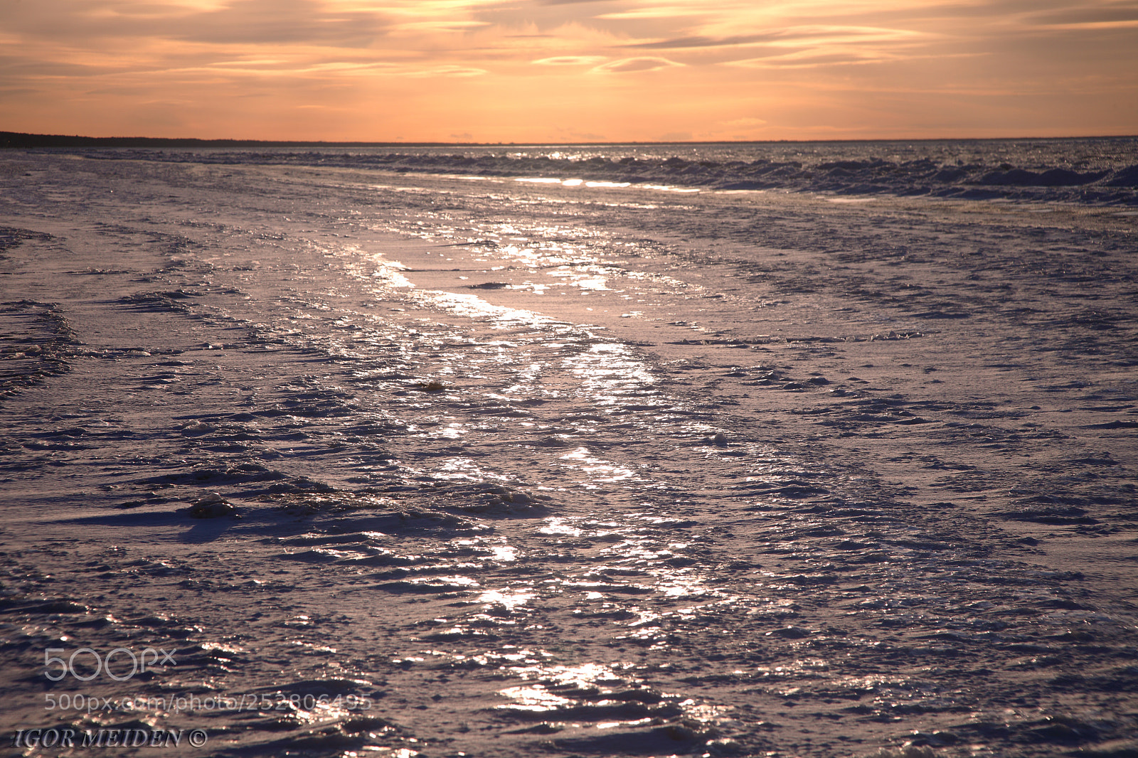 Canon EOS 5D Mark II sample photo. Icebergs of the baltic photography