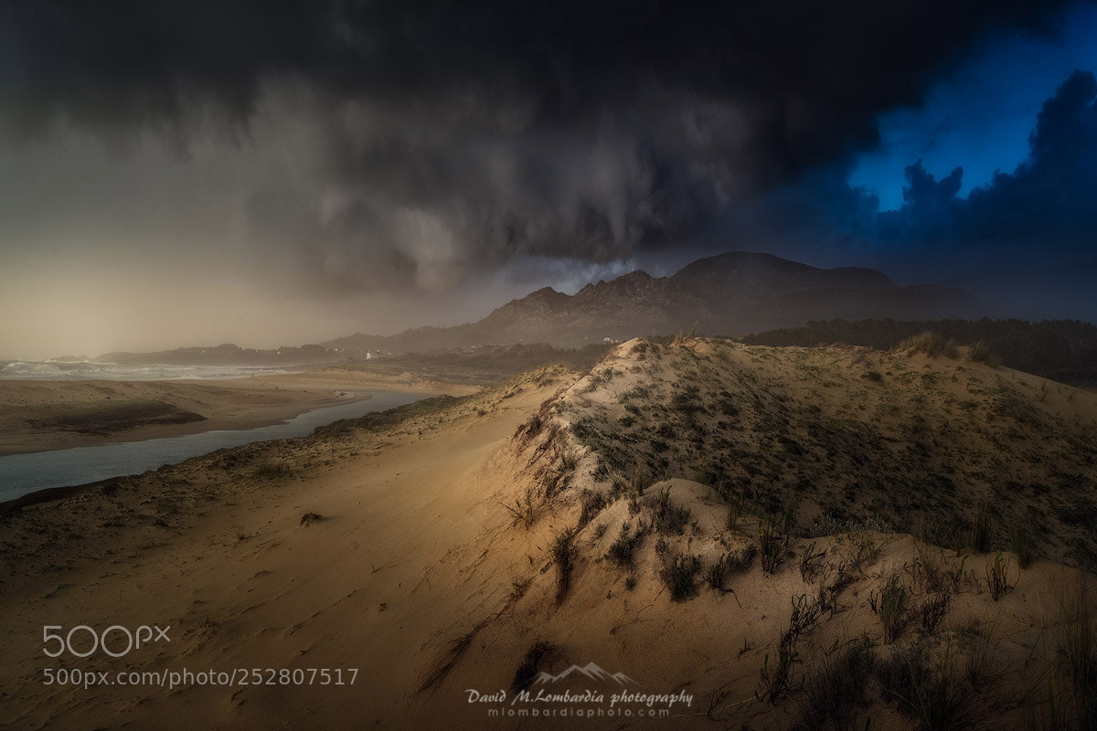Sony a7R II sample photo. Dune storm photography