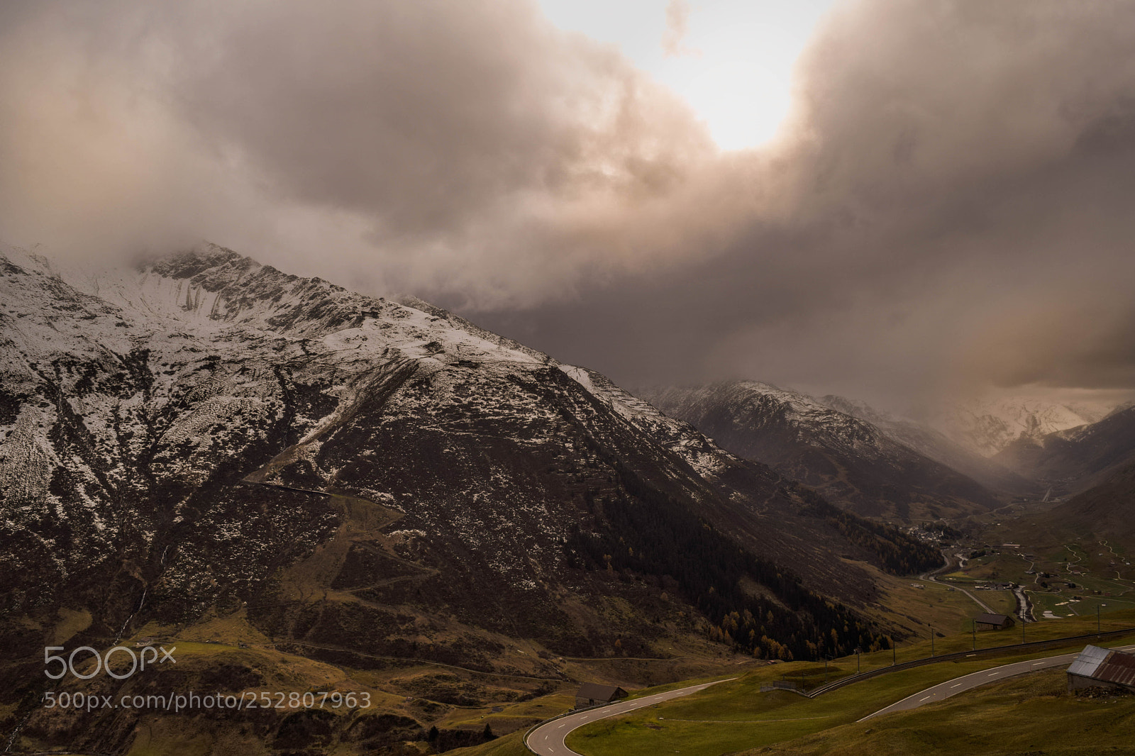 Nikon D5300 sample photo. Andermatt switzerland photography
