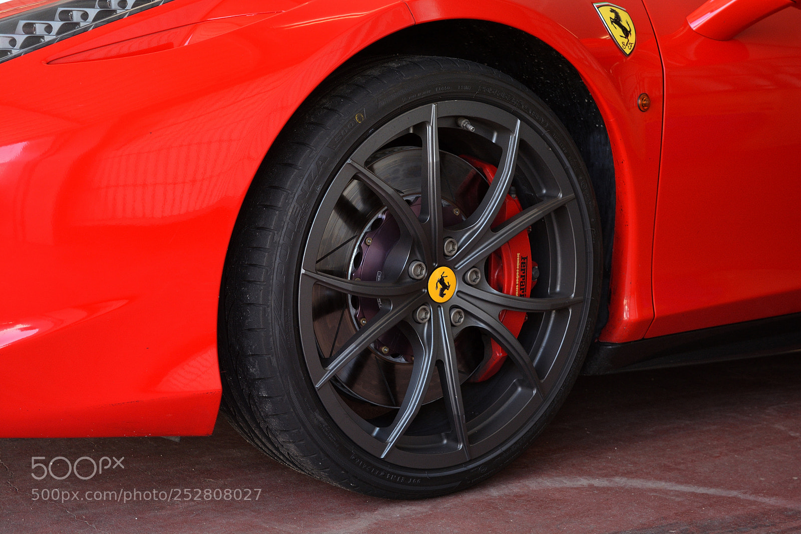 Nikon D5200 sample photo. Ferrari 458 italia photography