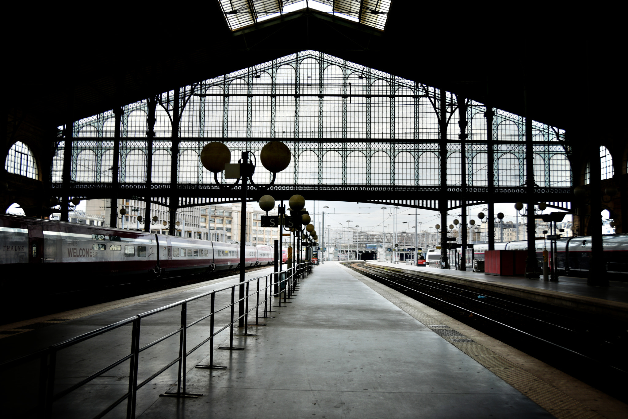 Nikon D7200 sample photo. No train today photography