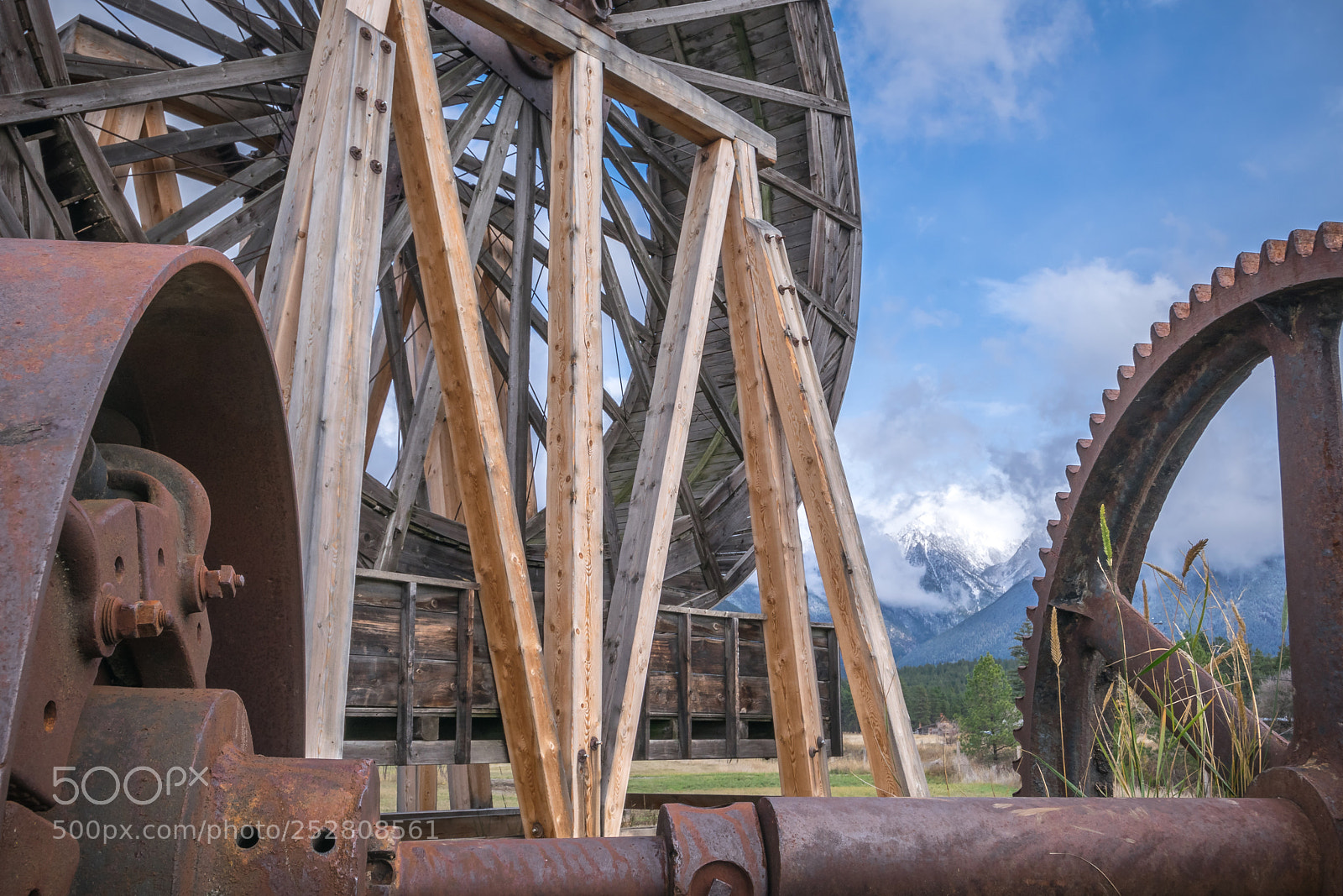 Nikon D5300 sample photo. Machinery photography