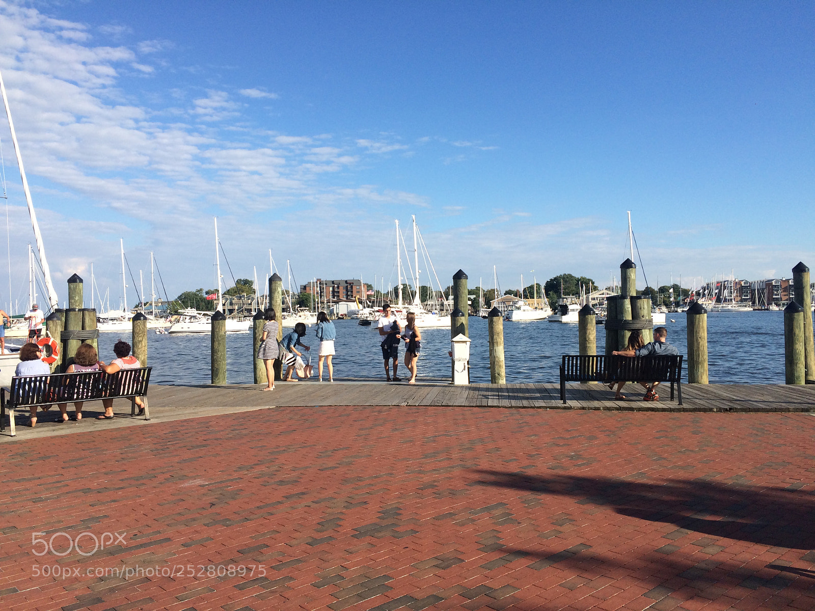 Apple iPhone 5s sample photo. City docks annapolis photography