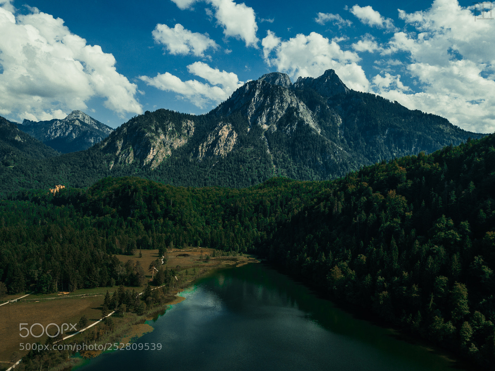 DJI FC220 sample photo. Big mountain photography