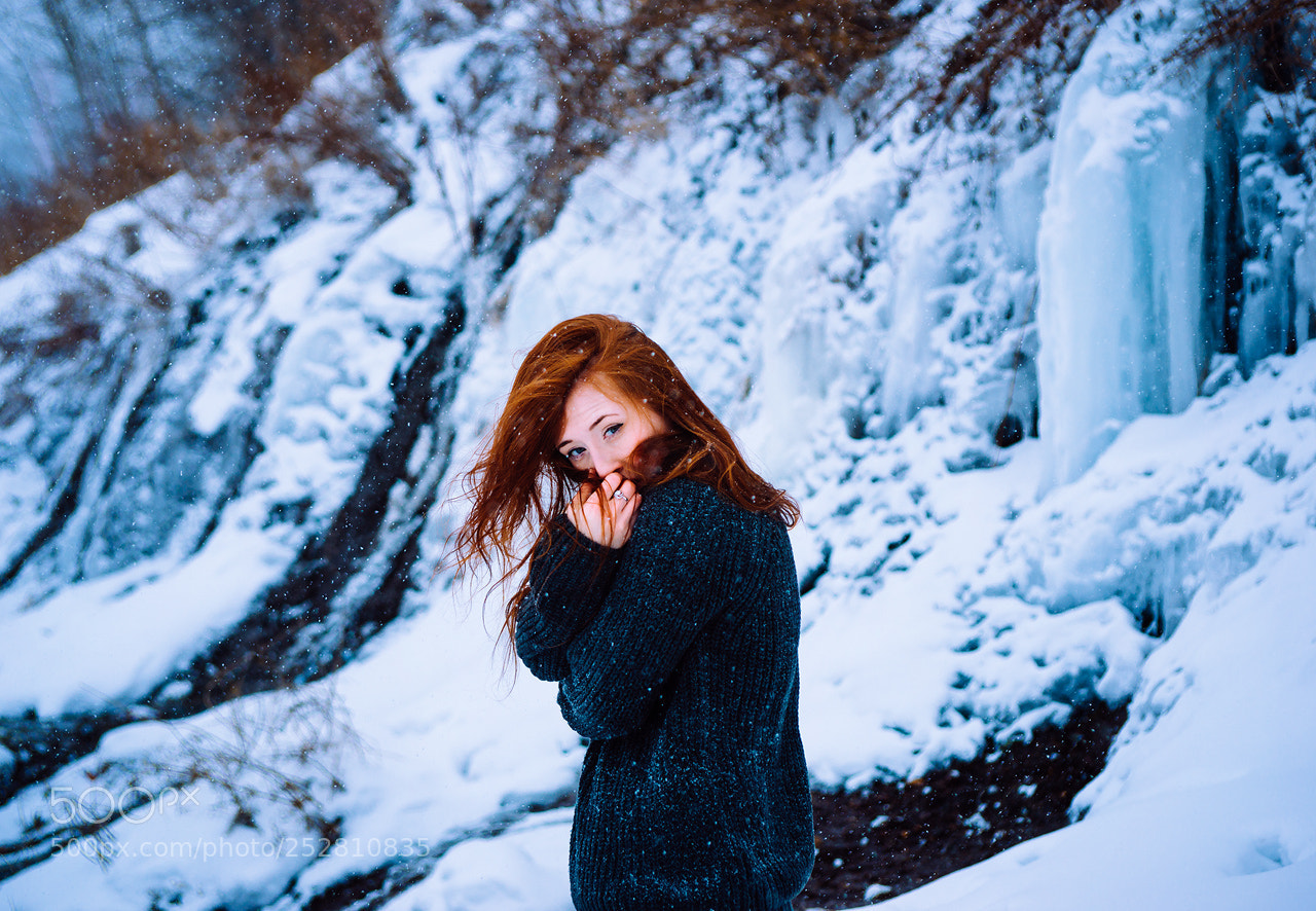 Sony Alpha DSLR-A850 sample photo. Frozen land (02) photography