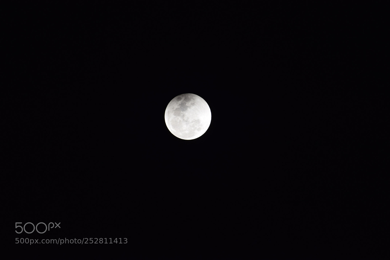 Nikon D5300 sample photo. Moon photography