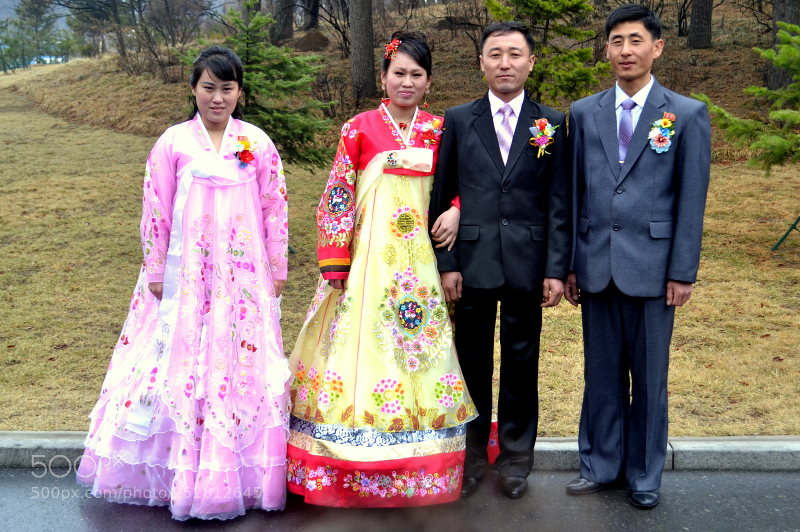 Nikon D3100 sample photo. North korean wedding photography