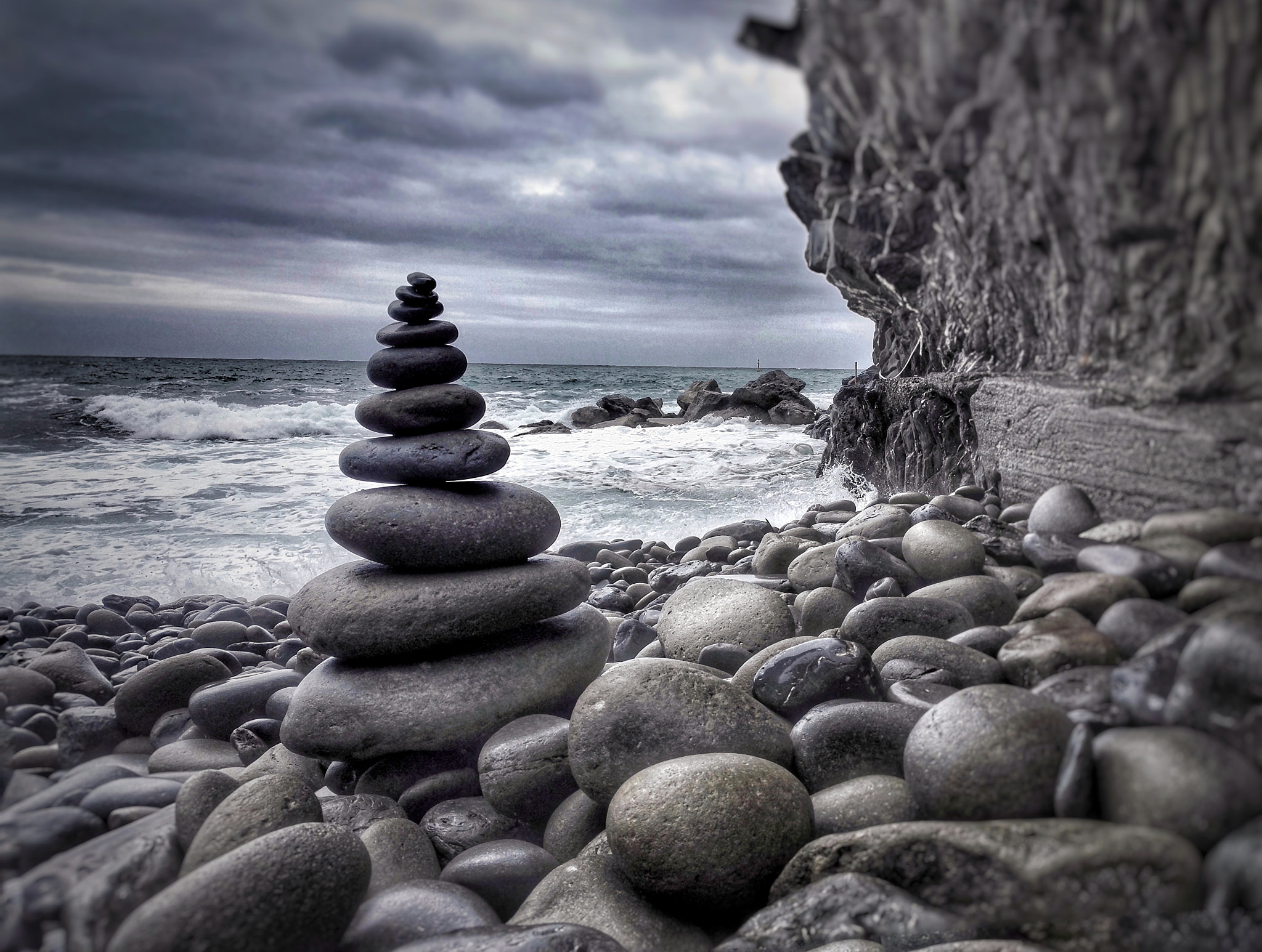 HUAWEI Honor 7 sample photo. Stones photography