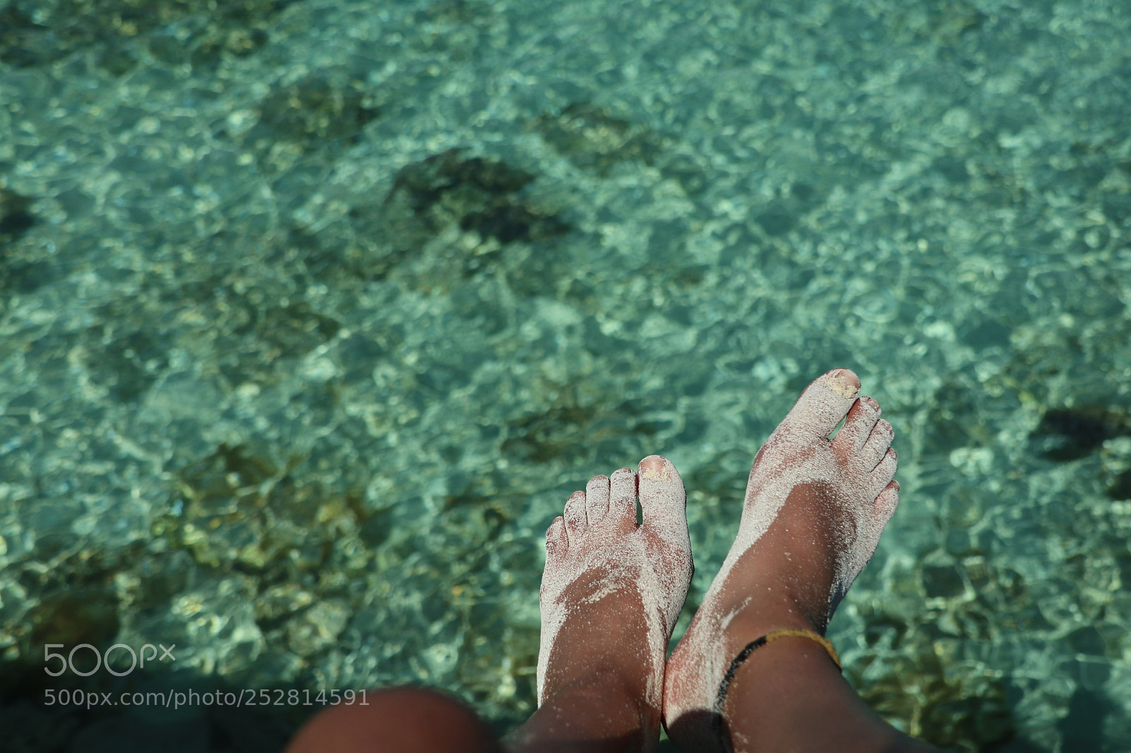 Canon EOS M6 sample photo. Feet in water photography