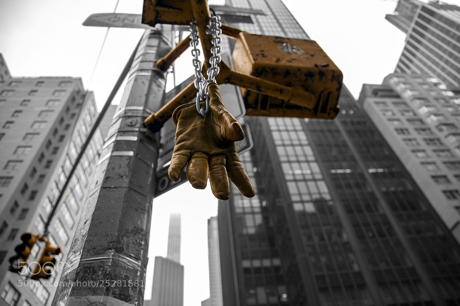 Canon EOS 5D Mark II sample photo. Yellow glove photography