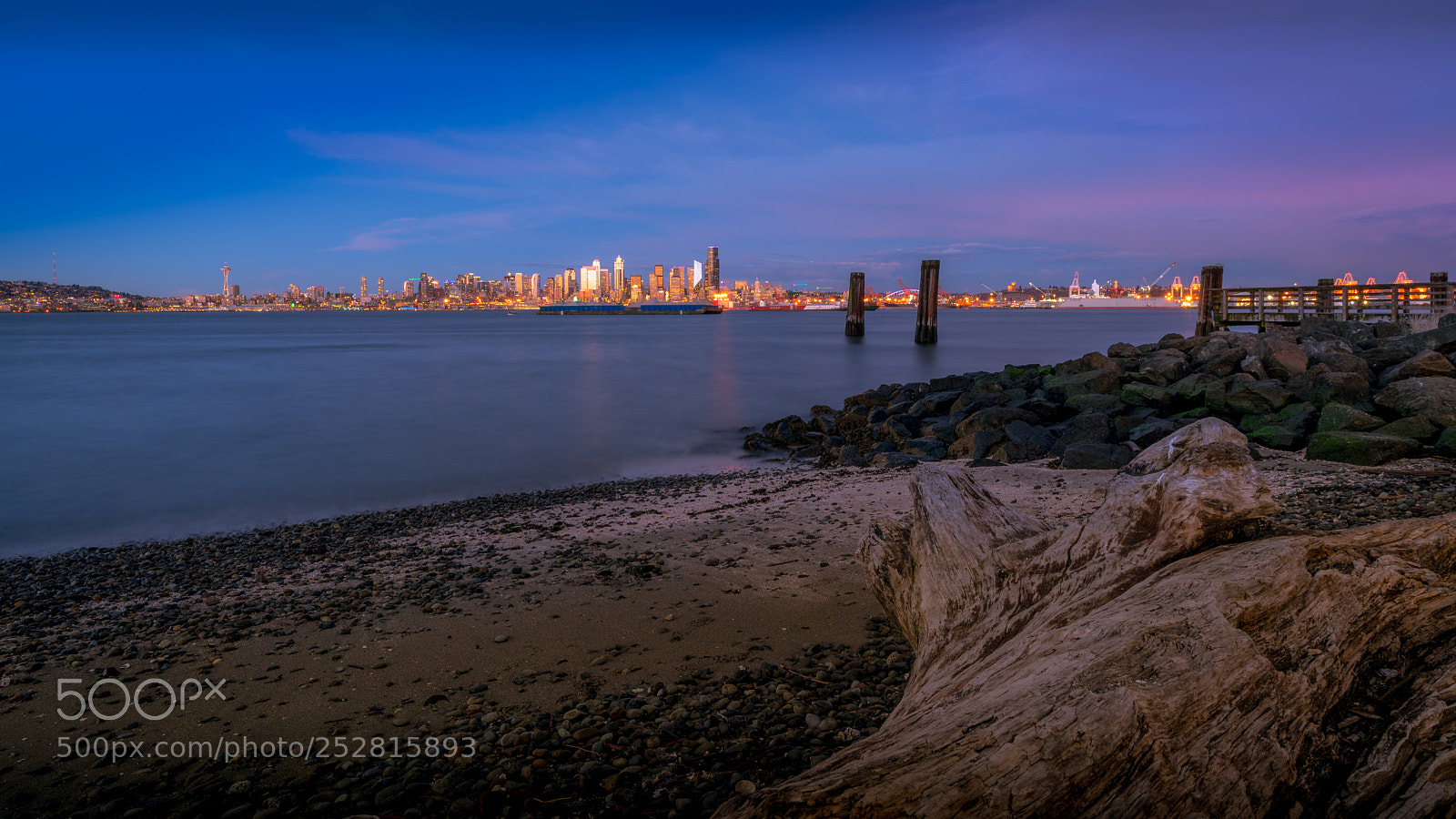 Sony a7R III sample photo. Seattle glowing in the photography