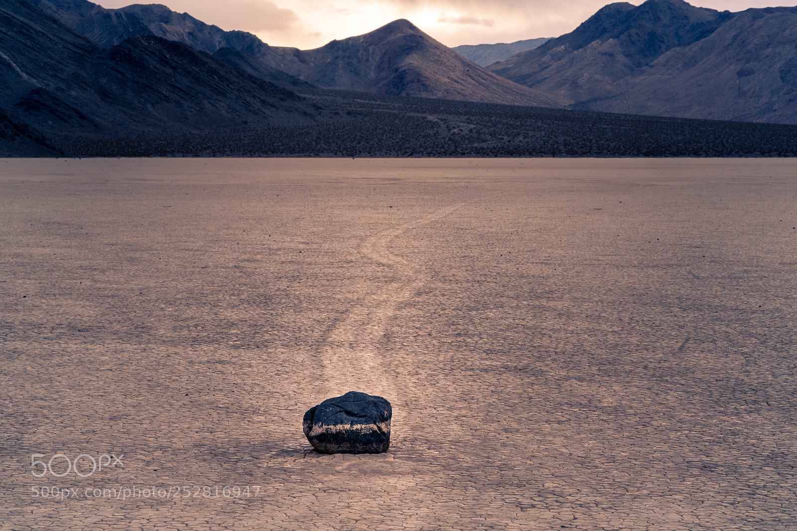 Sony a7R III sample photo. Lonely rock in racetrack photography