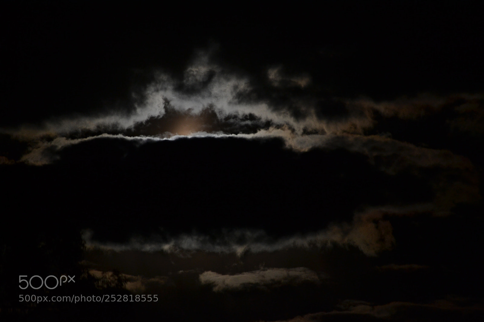 Nikon D3100 sample photo. Hidden moon photography