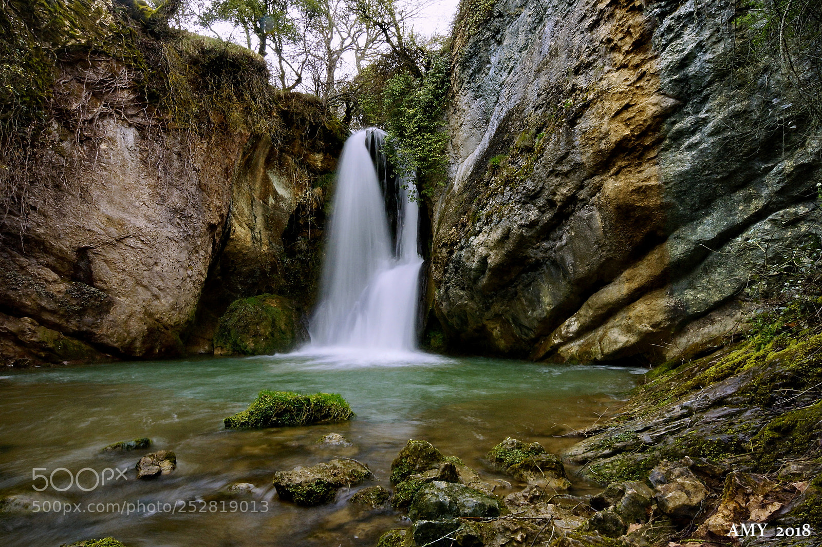 Sony SLT-A65 (SLT-A65V) sample photo. Cascada del molino de photography