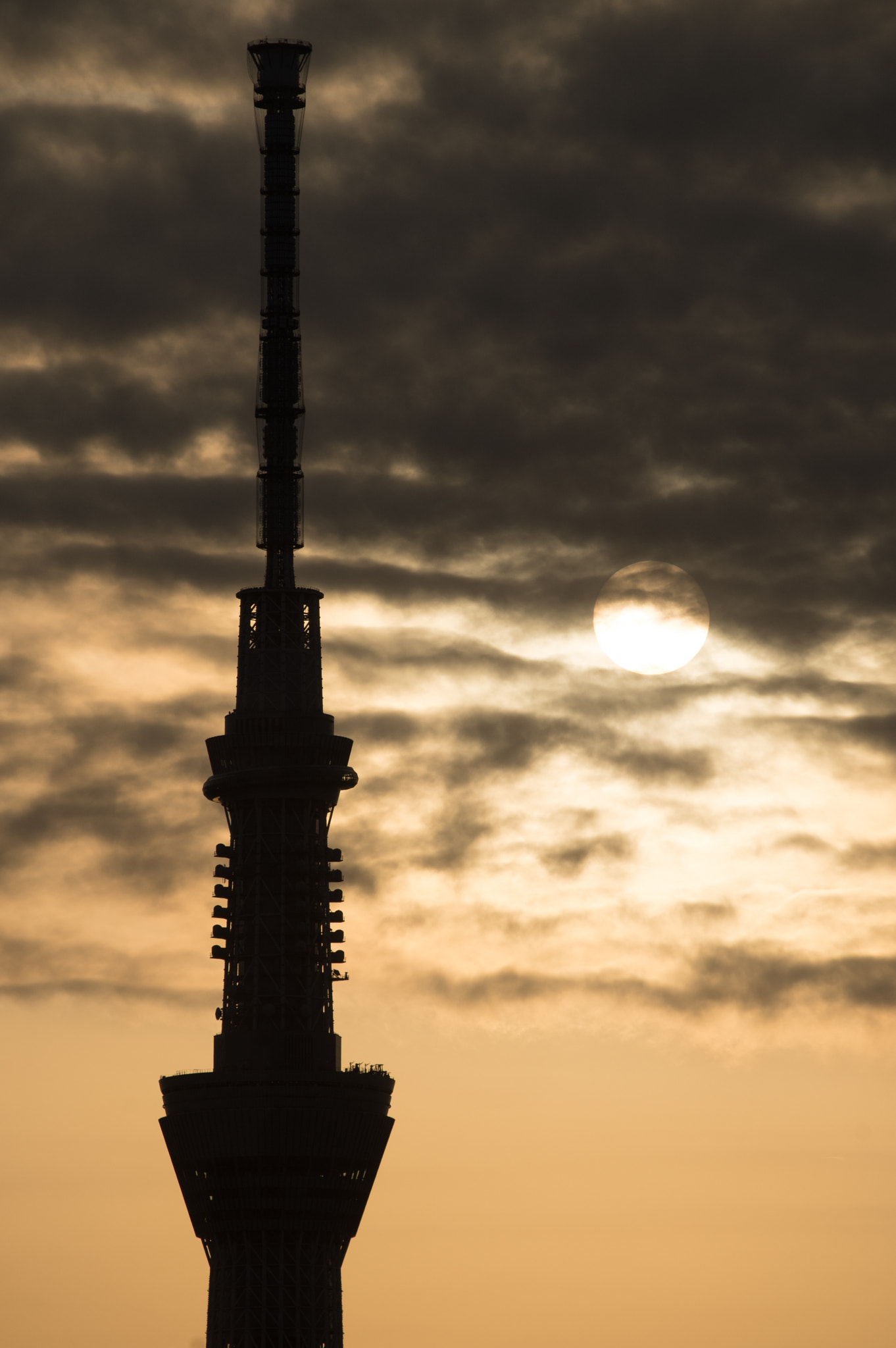 Pentax KP sample photo. Tokyo sky tree photography