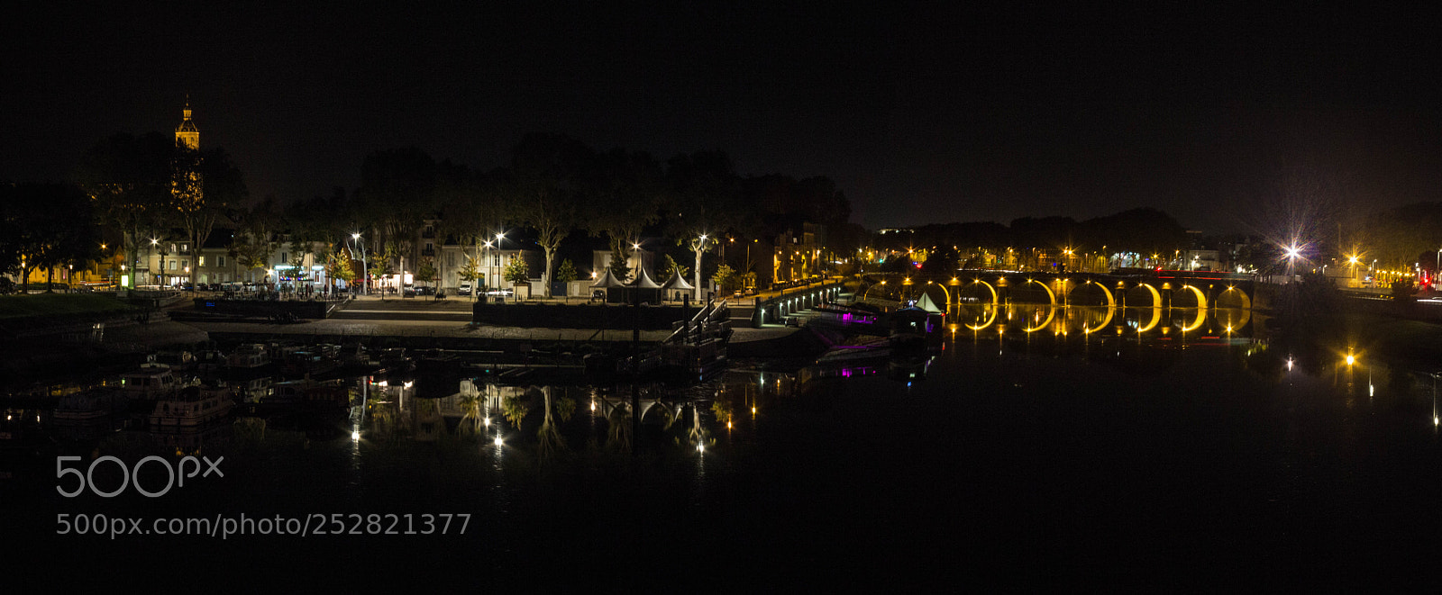 Canon EOS 600D (Rebel EOS T3i / EOS Kiss X5) sample photo. La nuit sur angers photography