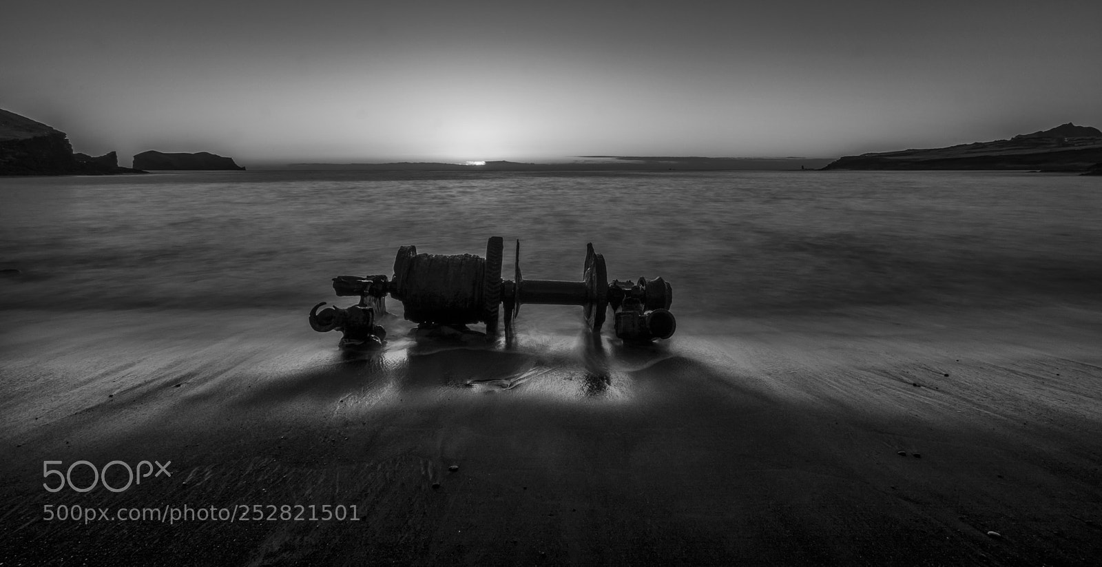 Nikon D7100 sample photo. Bw sunset photography
