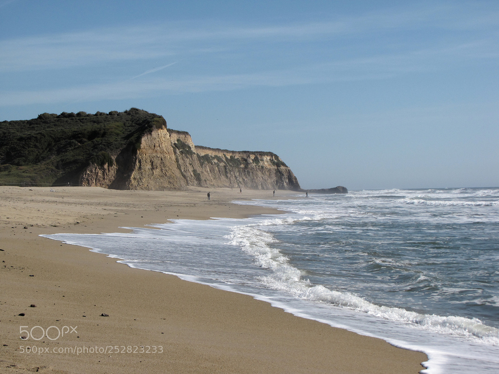 Canon PowerShot SX10 IS sample photo. Cliff waves photography