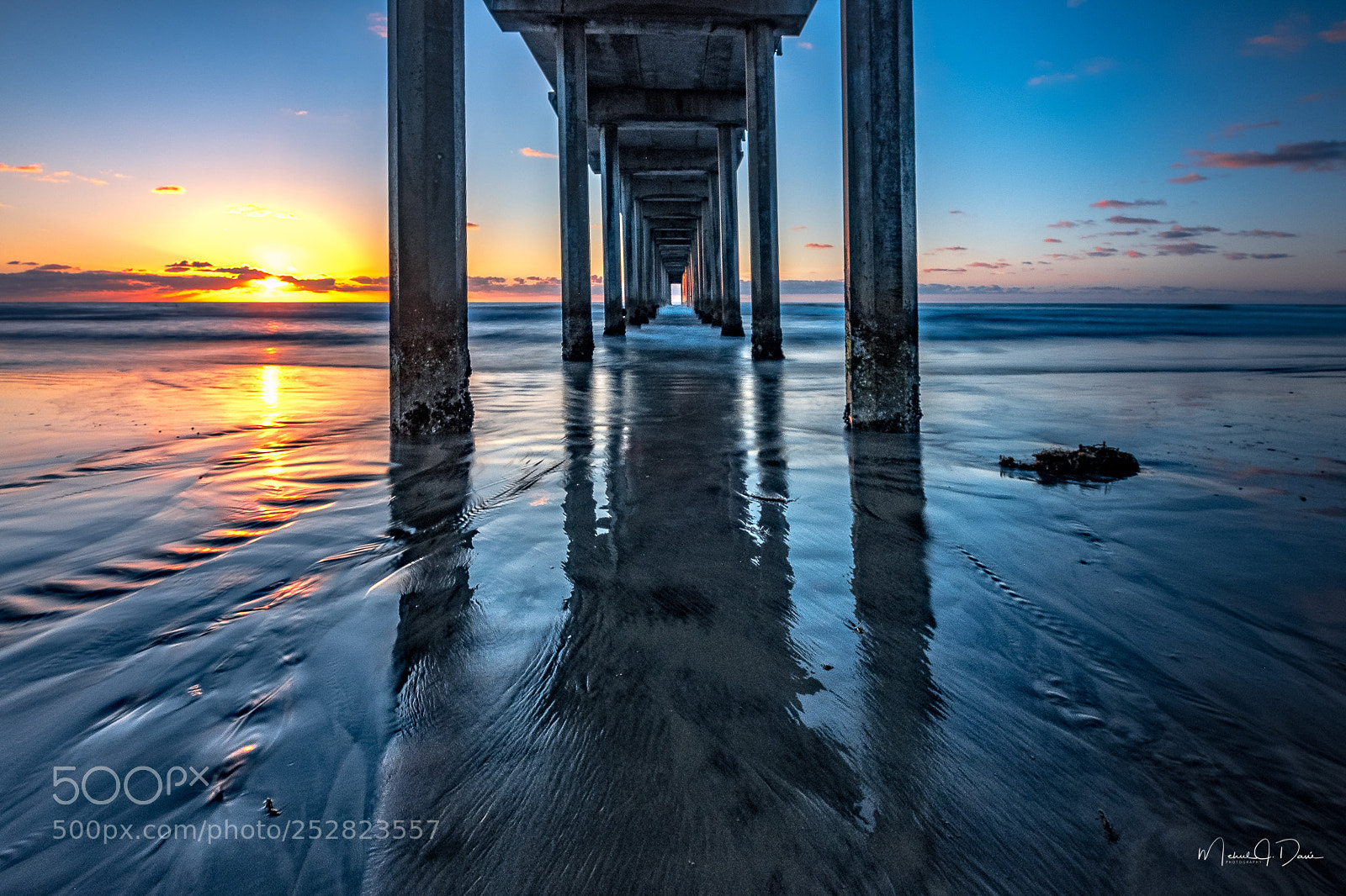 Fujifilm X-T2 sample photo. Scripps pier photography
