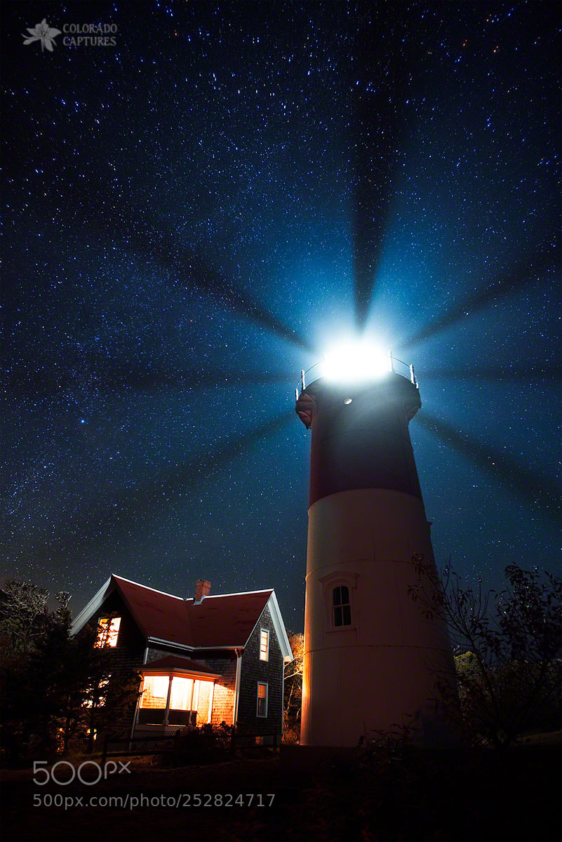 Sony a7R II sample photo. Cape cod light beams photography