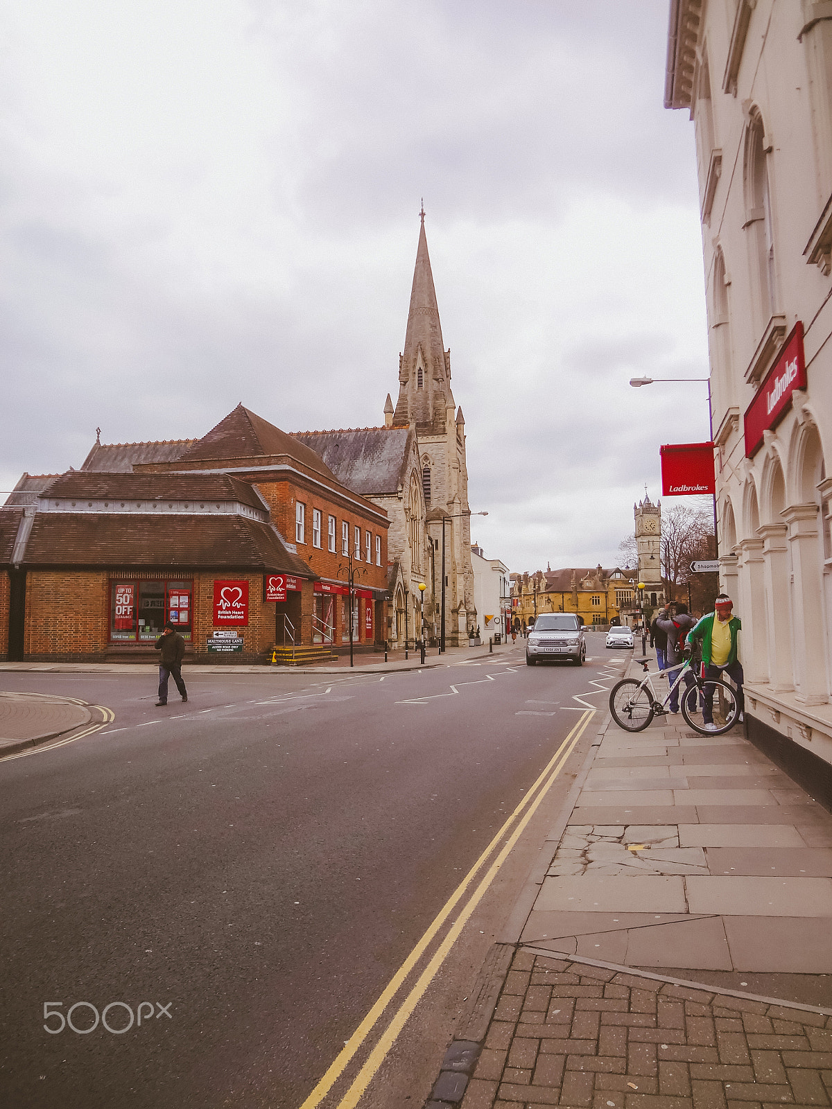 Sony Cyber-shot DSC-WX50 sample photo. Old street of a small english town photography